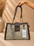 Bolsa Havana de piel artesanal vista frontal